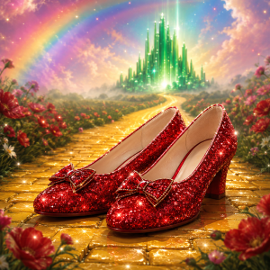 ubby Slippers -Wizard of Oz